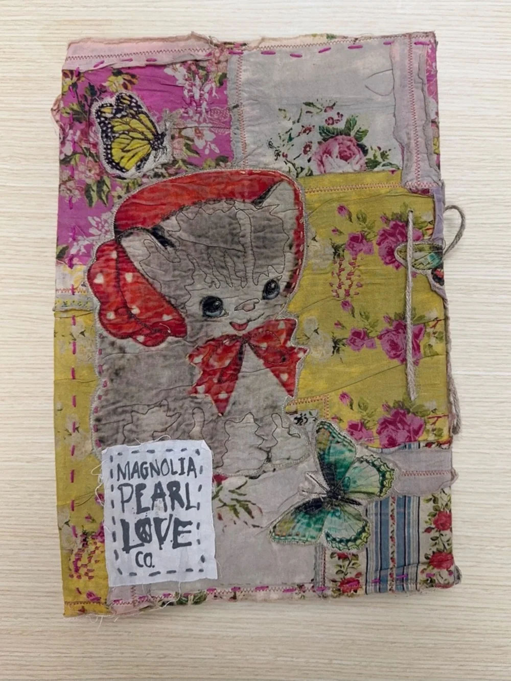 Magnolia Pearl Pink Meowza Kitty Notebook